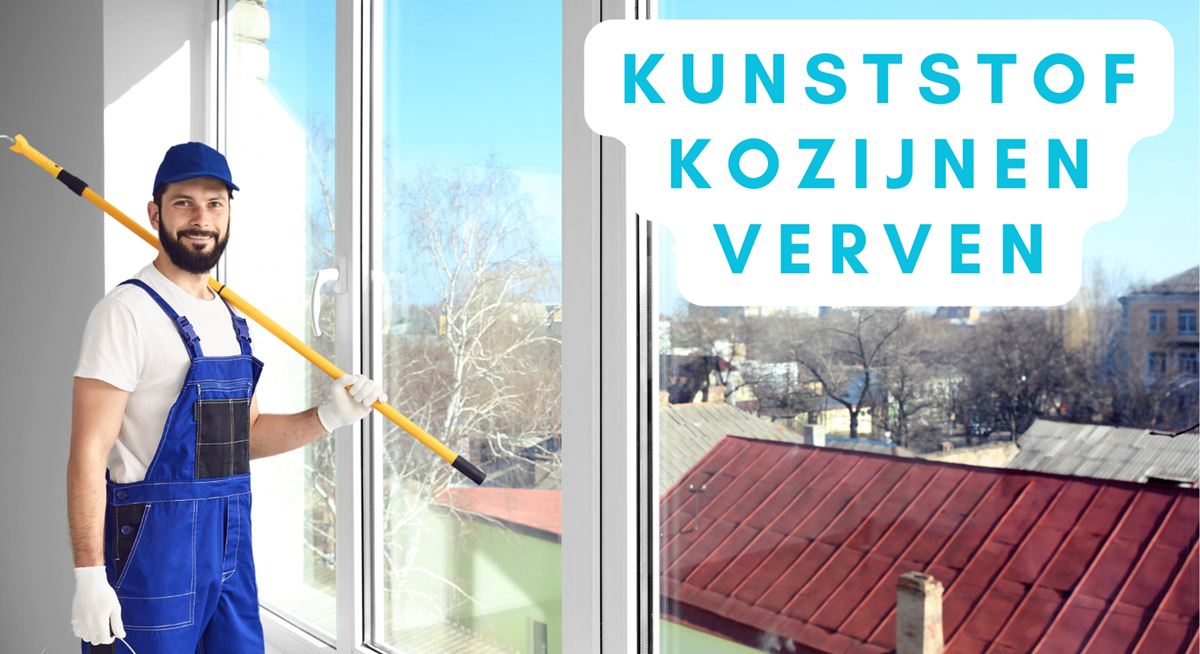Kunststof kozijnen verven